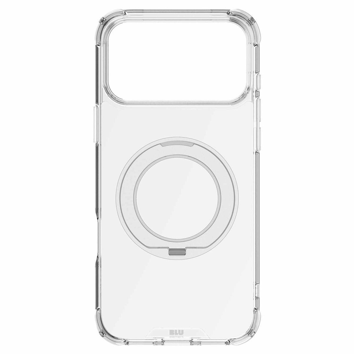 Blu Element - DropZone Rugged MagSafe w/360 Degree Rotatable Kickstand Case Clear for iPhone 18 Pro Max/17 Pro Max