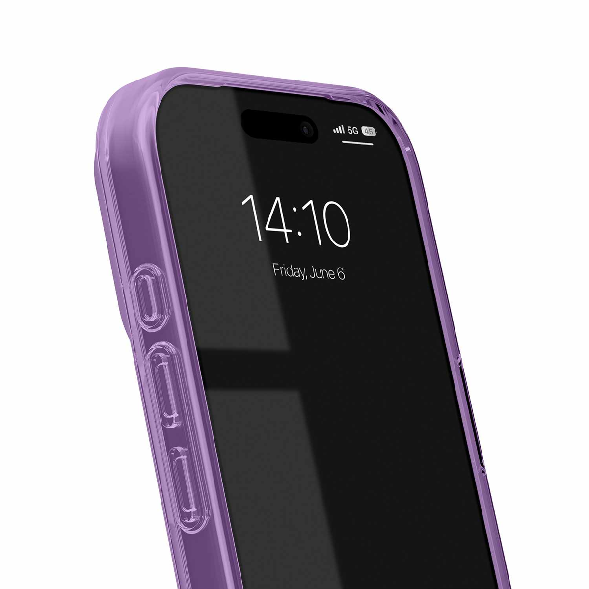 Ideal of Sweden - Glitter Glow MagSafe Case Amethyst Mist for iPhone 18 Pro/17 Pro