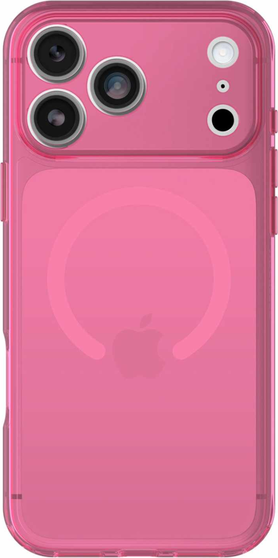 OtterBox - Étui Lumen transparent MagSafe Heartspur Pink pour iPhone 18 Pro Max/17 Pro Max