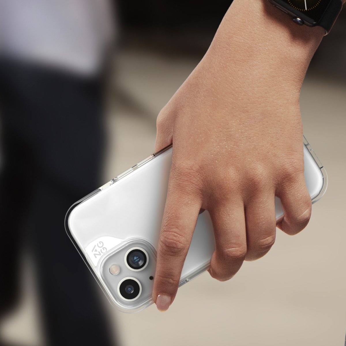 Strengthened with Graphene, ZAGG's Crystal Palace case combines an ultra-slim, crystal-clear profile with up to 13 ft drop protection and seamless wireless charging compatibility.