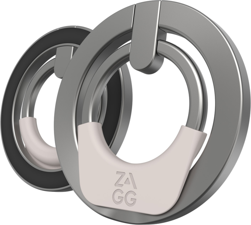 <p>Designed for ZAGG (Gear4) Snap cases or other MagSafe compatible cases, the ZAGG Magnetic Ring Snap 360° can be used as a convenient phone holder or a kickstand.</p>