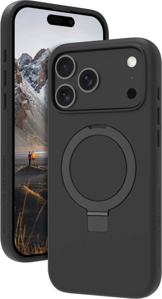 • D3O® Protected: Provides the best and thinnest protection against knocks and drops.
• Materials: Made with 100% GRS-certified recycled plastic materials and fully recyclable (1 case = 2 x 0.5L plastic bottles). 
• Ultra-Slim Design: Lightweight hard case, offering robust protection without the bulk.
• 4m/13ft Impact protection: Keeps your device safe from significant drops.