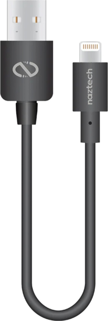 <p>The Naztech 6" USB-A to Lightning Charge and Sync Cable is the perfect size to handle on-the-go charge and sync needs in an ultra-compact cable.</p>