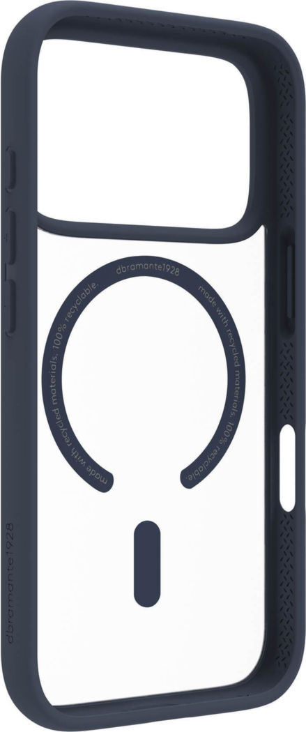 • Made from 100% GRS-certified recycled and recyclable plastic materials (1case=2x0.5l plastic bottles) 
• Custom fit all-around protection 
• Slim yet impact protective design (2m/6.5ft impact protection) 
• Built-in MagSafe magnet
• Made without compromising on quality, functionality, and design