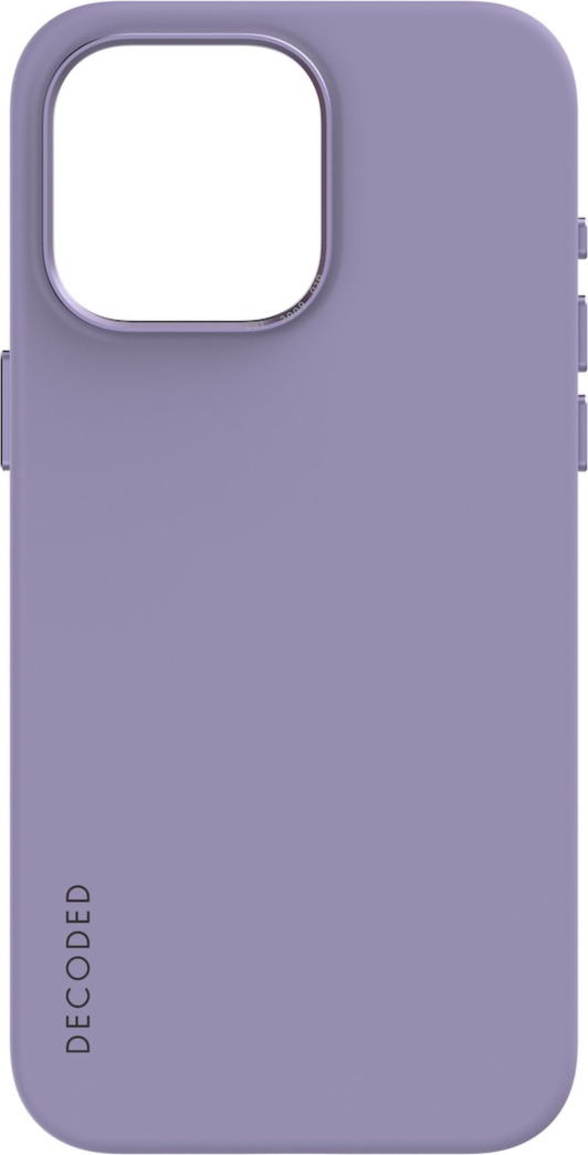 Decoded -  Silicone Backcover for iPhone 15 Pro Max - Lavender