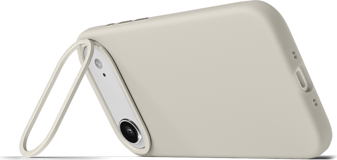 LOGiiX Vibrance Silicone Case for iPhone Air - Sand