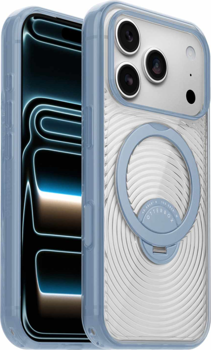 OtterBox - Étui Symmetry Stand MagSafe Aether Blue pour iPhone 18 Pro/17 Pro
