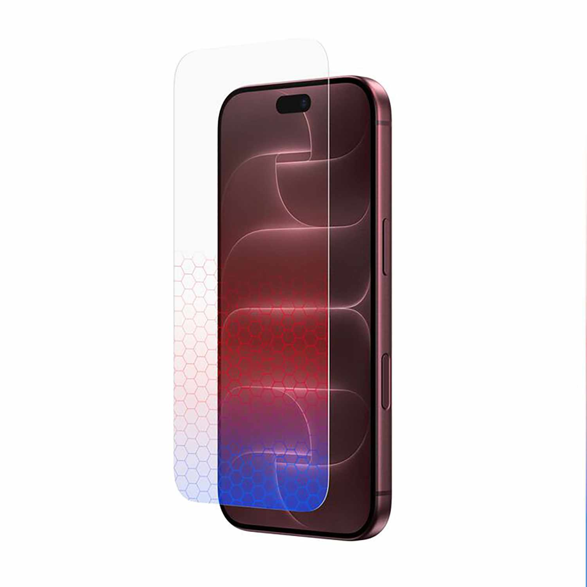 Belkin - TITAN SmartShield Pro Screen Protector Blue to Red Light for iPhone 18 Pro/17 Pro