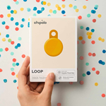 Chipolo - LOOP Tracking Tag (Works with Android's Find Hub Device or Apple Find My) - Honey