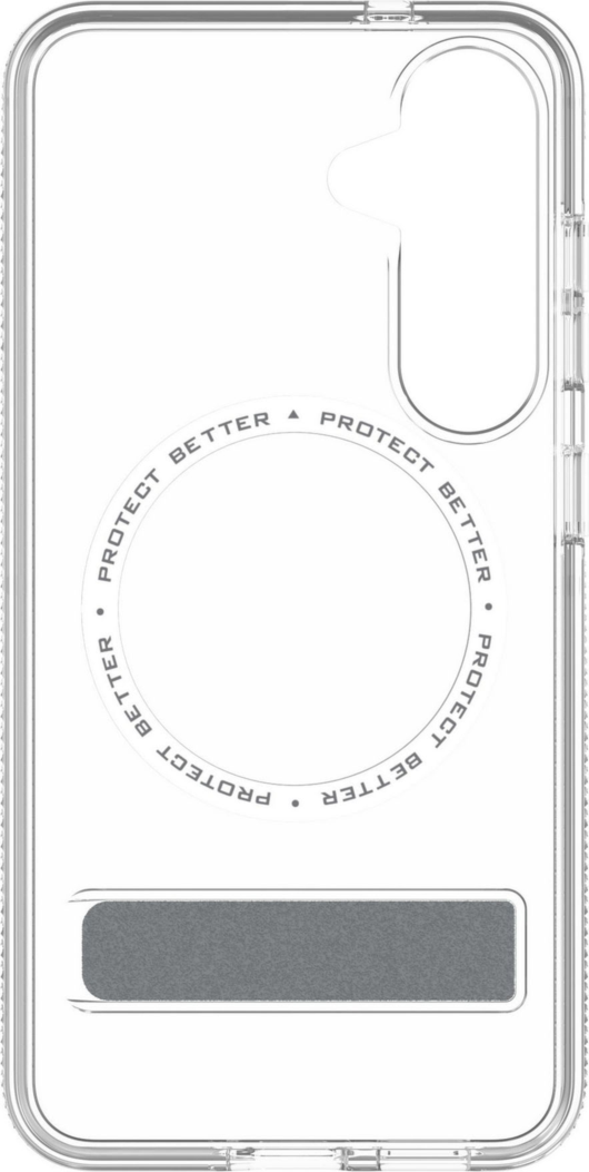 Strengthened with Graphene, ZAGG's Crystal Palace Snap series case with kickstand combines an ultra-slim, crystal-clear profile with up to 13 ft of drop protection.
