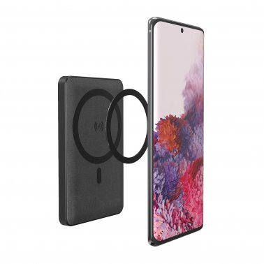 <p>Designed to work with MagSafe and any Qi-enabled smartphones, the mophie snap+ juice pack mini offers the convenience of wireless charging on the go. </p>