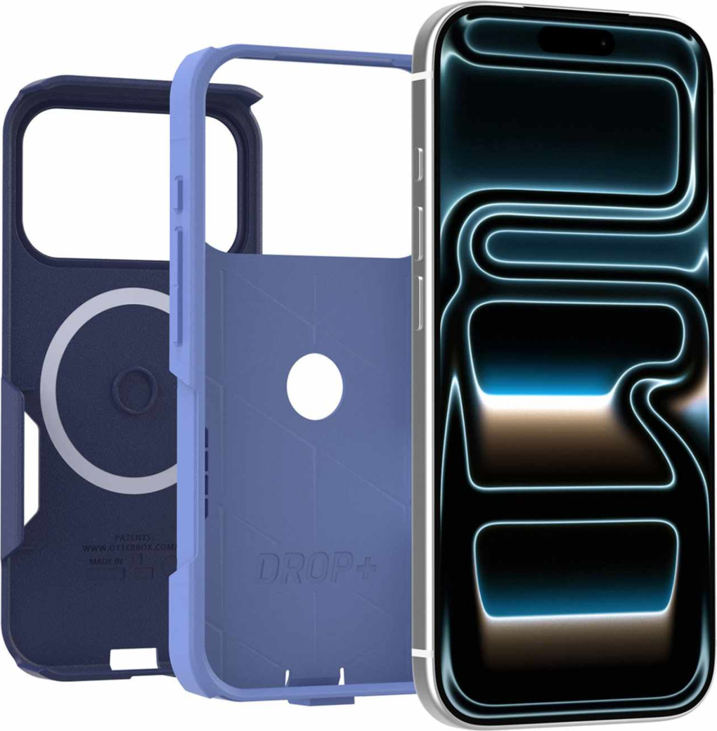 OtterBox - Commuter MagSafe Case Witherwill Blue for iPhone 18 Pro/17 Pro