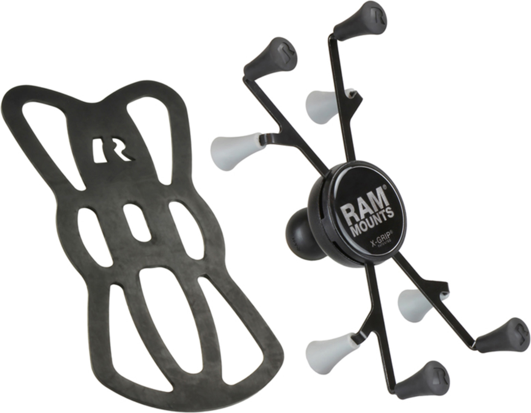 Secure any 7”-8” tablet with any RAM B size mounting system using the secure and sturdy RAM® X-Grip® Universal Holder with Ball. This spring-loaded device is perfect for outdoor applications.