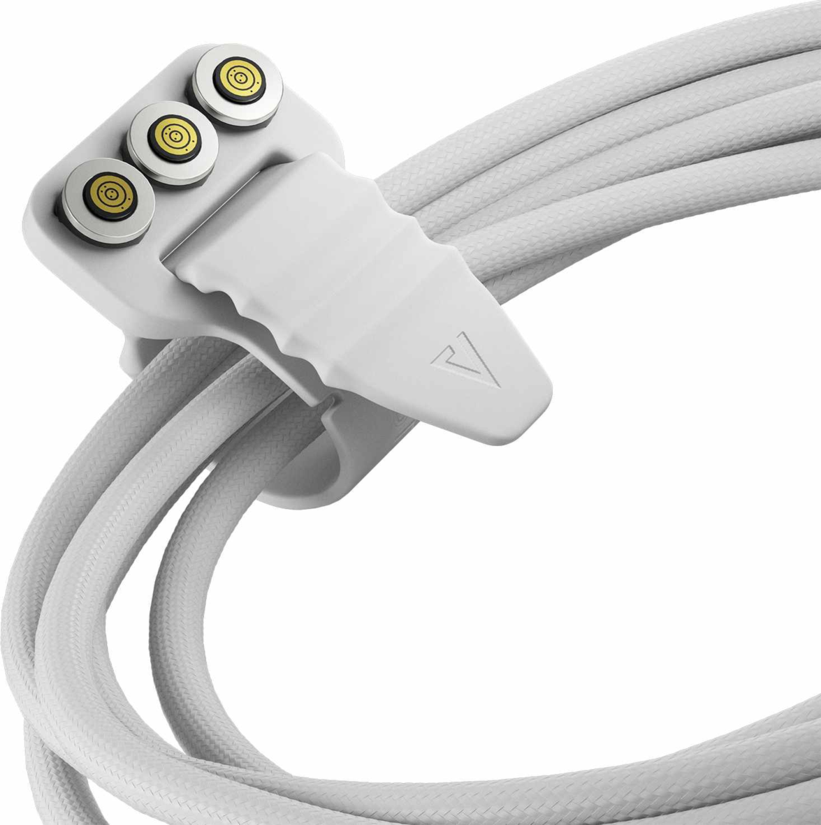 Statik - 360 Pro Universal Magnetic Charge/Sync Cable 6.6 ft White