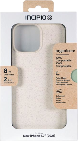 Incipio - Organicore Case for Apple iPhone 13 Pro Max - Natural And Peach