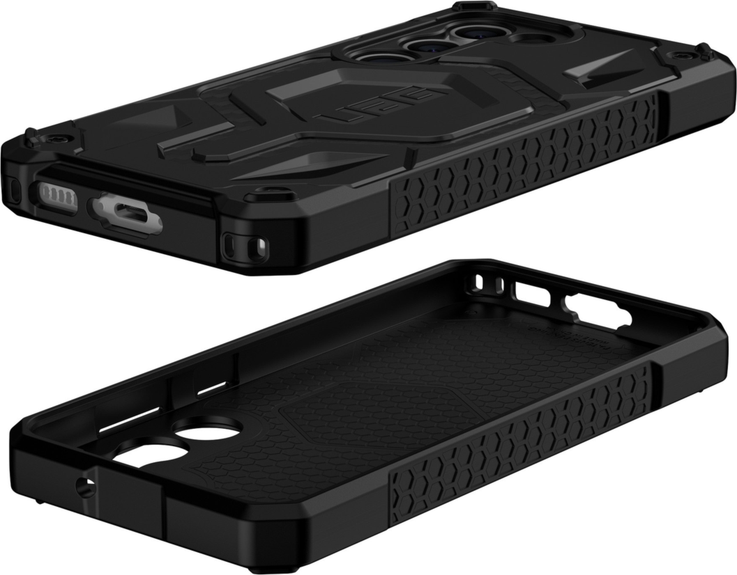 <p>The quintessential, all-terrain, rugged protective case now available with built-in magnet module. The UAG Monarch Pro case is equipped with premium materials for premium protection.</p>