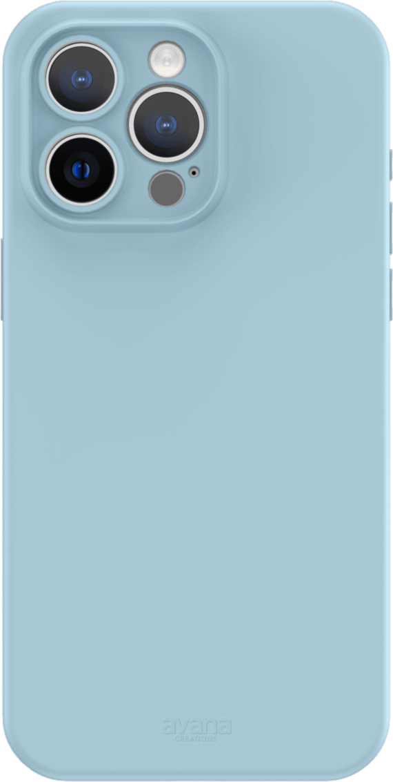 Avana - Velvet Magsafe Case For Apple Iphone 15 Pro - Sky
