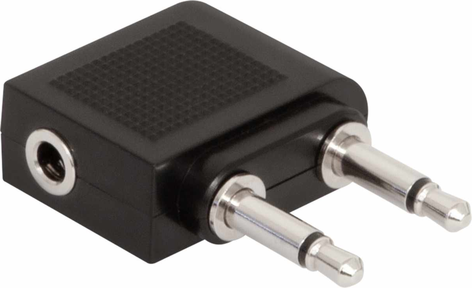 Helix/Retrak - Aux Airplane Adapter Black