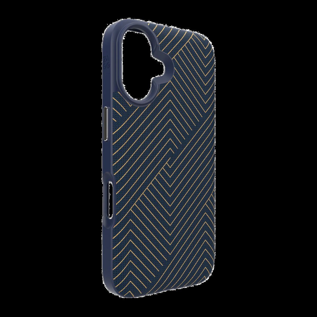 ZAGG's Graphene-reinforced London Snap case blends sophistication with style, offering a textured fabric finish, 13 ft drop protection, and seamless MagSafe compatibility.