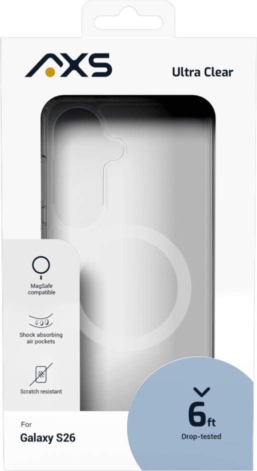AXS ULTRA CLEAR Magsafe Compatible Samsung Galaxy S26