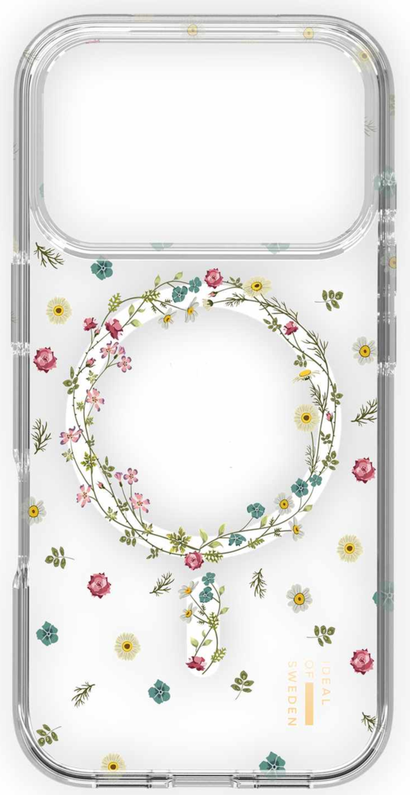 Ideal of Sweden - Coque MagSafe transparente Petite Floral pour iPhone 18 Pro Max/17 Pro Max