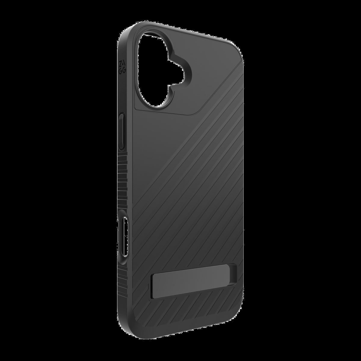 Strengthened with Graphene, ZAGG’s Denali series case with kickstand offers an impressive 16 ft of drop protection.