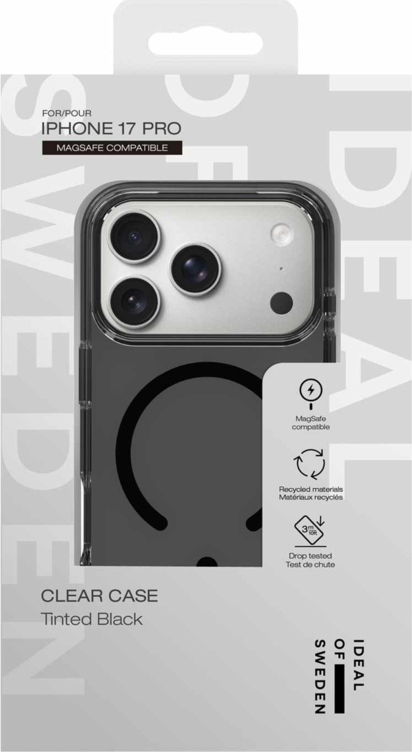 Ideal of Sweden - Clear MagSafe Case Tinted Black for iPhone 18 Pro Max/17 Pro Max