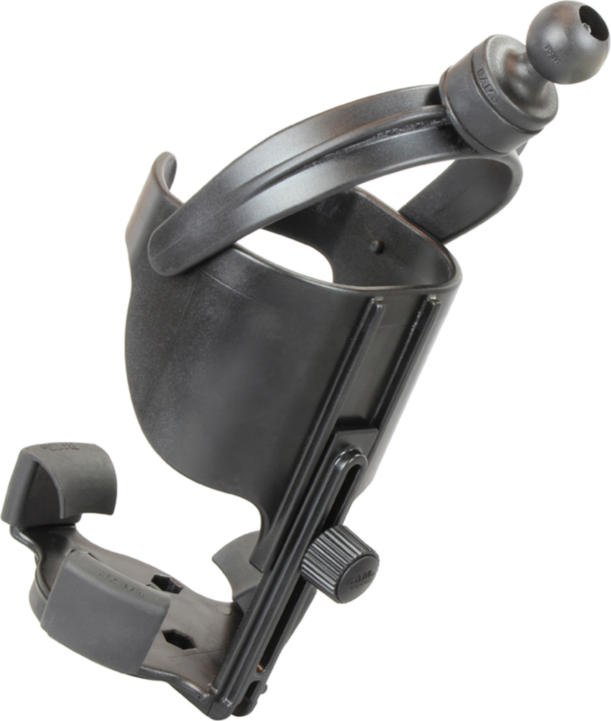 Never leave a good drink behind. The RAM Level Cup XL 32oz drink holder with B-size 1” ball connects to any B-size RAM socket to give users a custom spot to holster their beverage. Great for many use cases.