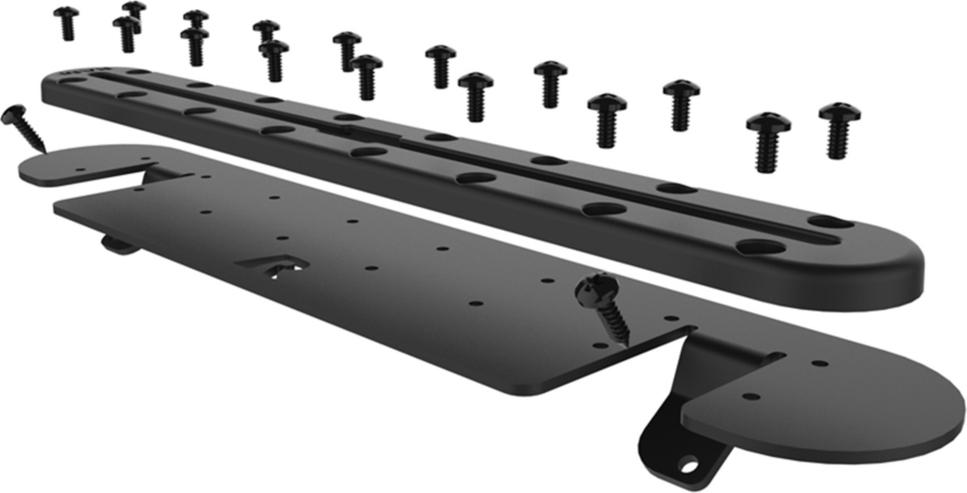 <p>Connect anything RAM mounts for Action Cameras, GPS and phone mounts to your Jeep JL/Gladiator for the ultimate Infotainment system with the RAM® Tough-Track™ for '18-21 Jeep JL/Gladiator.</p>