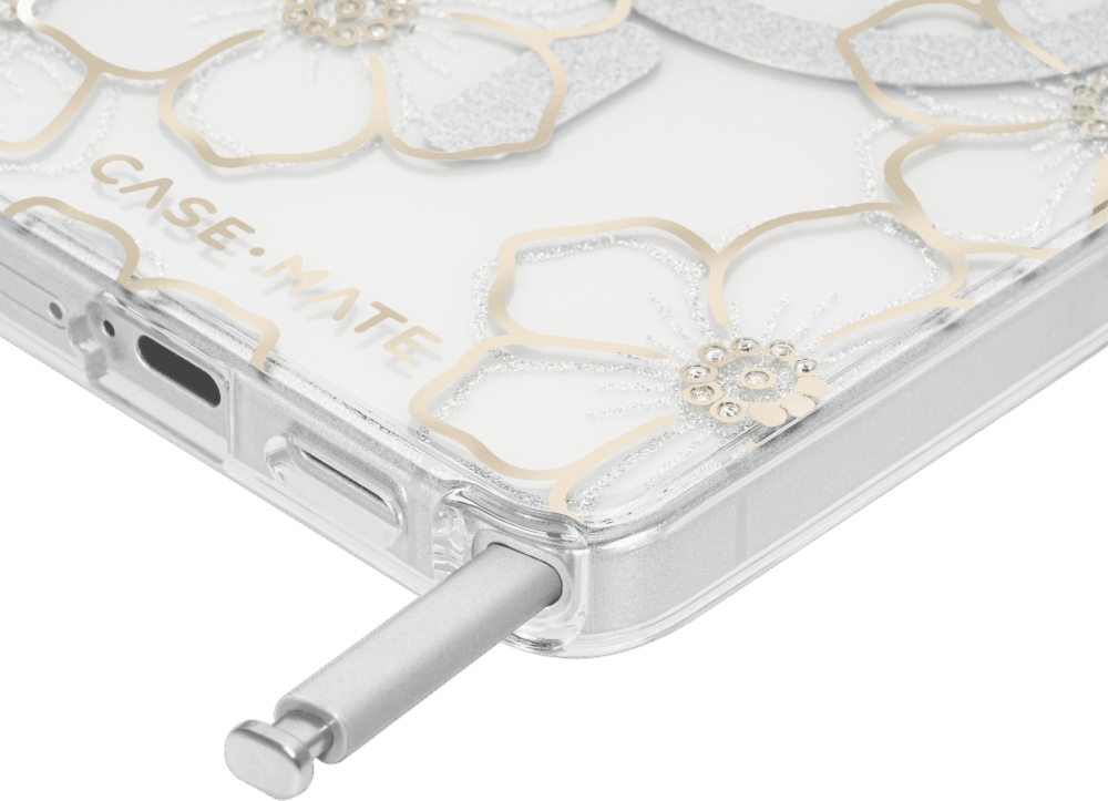 Case-Mate - Étui Floral Gems avec aimant pour Samsung Galaxy S26 Ultra - Or