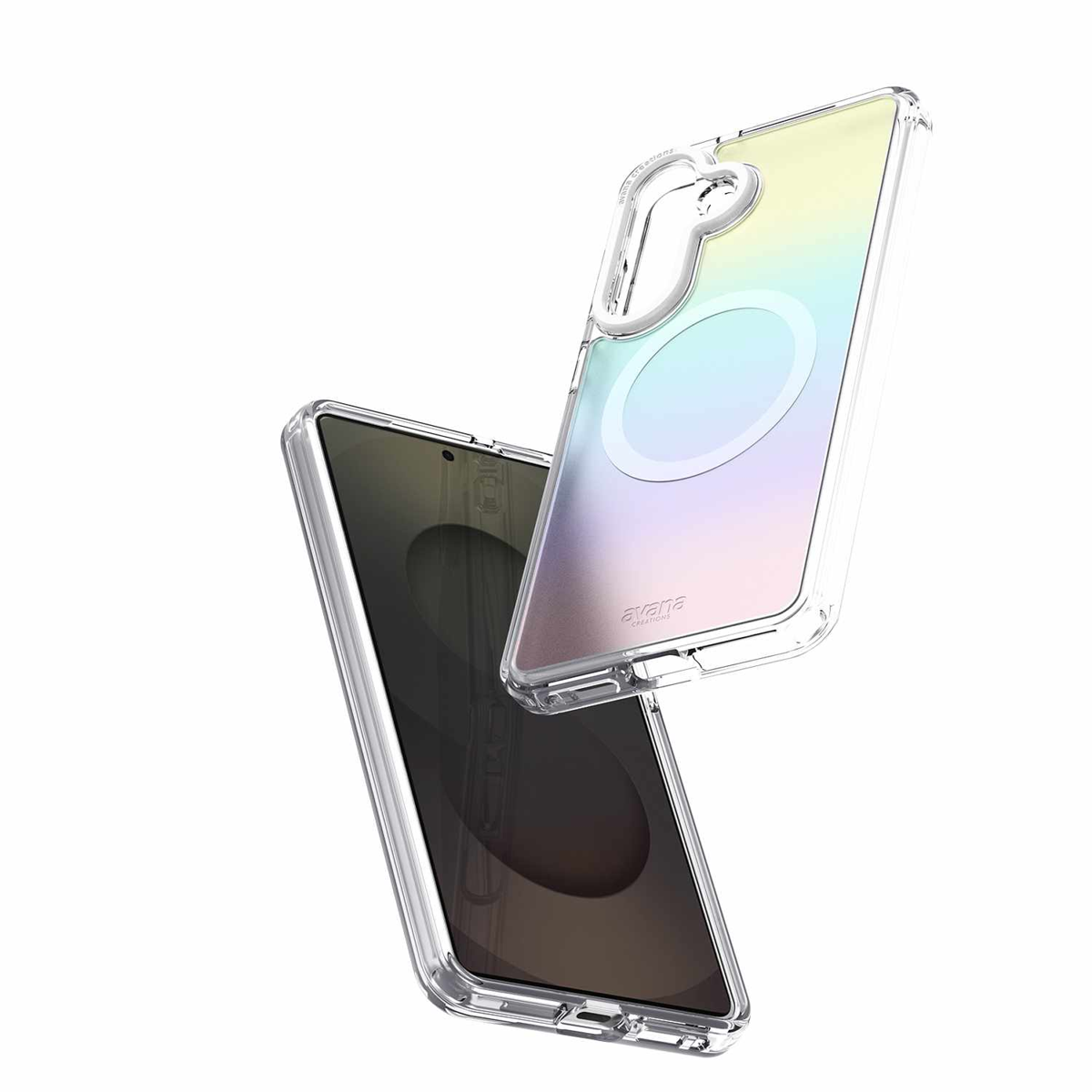 Avana SGYPAVRIRBUPE Étui Cosmic Frost avec Magnets Violet pour Samsung Galaxy S26+