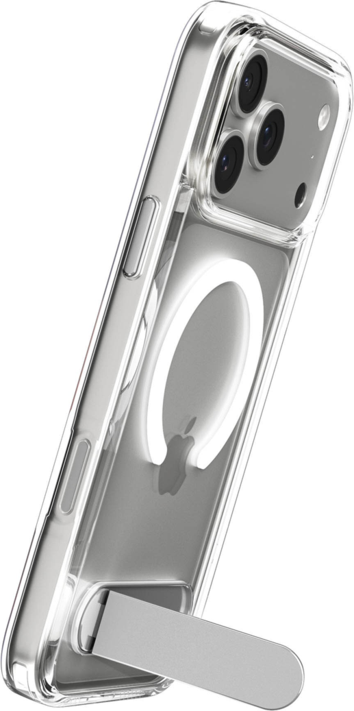 Spigen ACS09605 Étui Slim Armor Essential S MagFit Clear Blanc pour iPhone 17 Pro Max