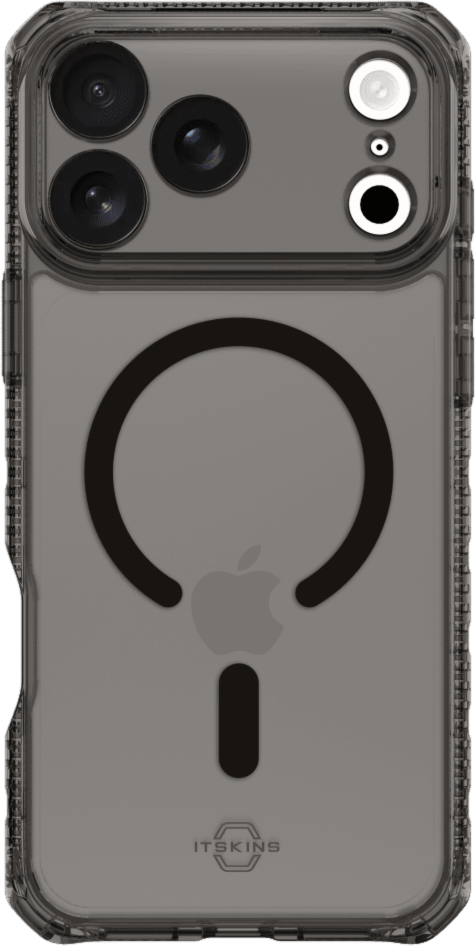 ITSKINS AP7UHBVARSMOK Étui Hybrid_R Vapor MagSafe Smoke pour iPhone 17 Pro Max