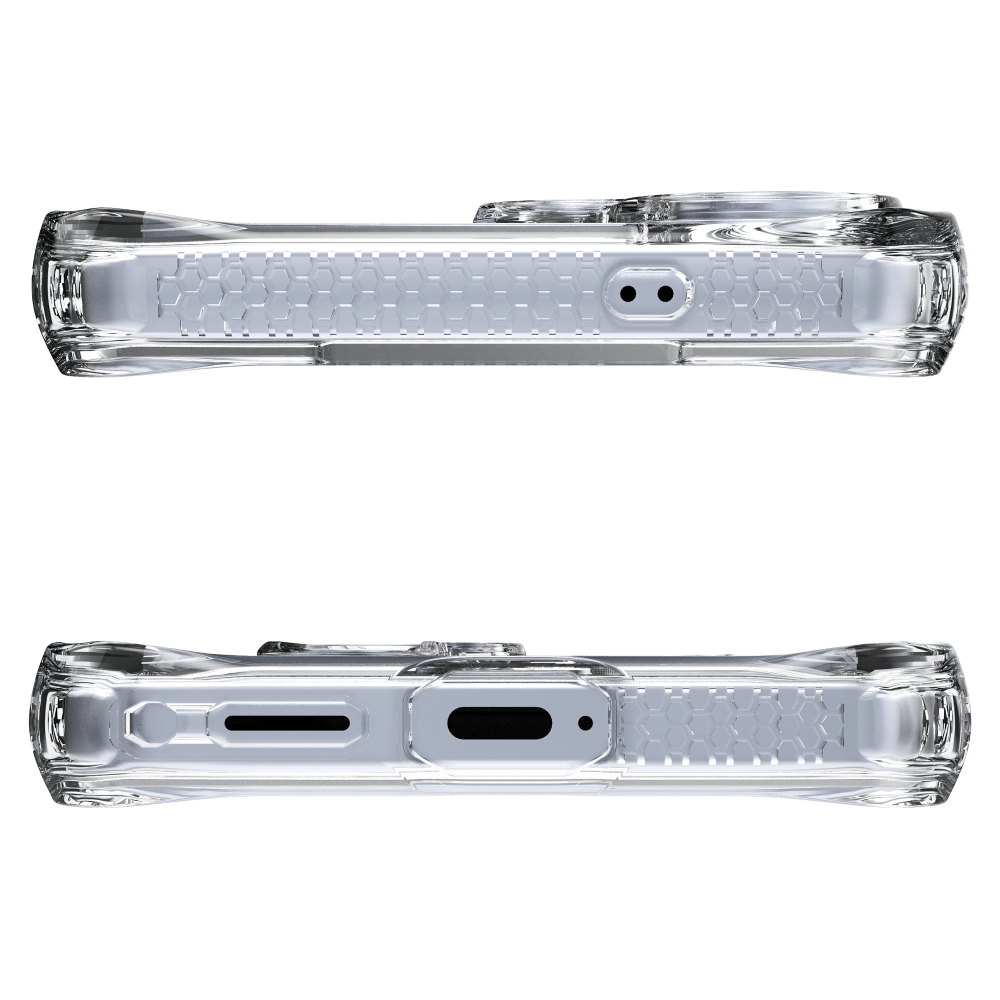 ITSKINS SGYPHMACRTRSP Étui Hybrid_R Clear avec Magnets pour Samsung Galaxy S26+
