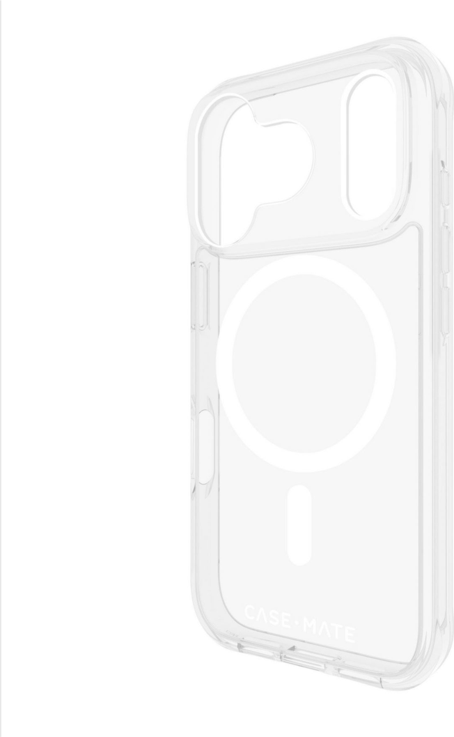 Case-Mate - Tough MagSafe Case for Apple iPhone 17 Pro - Clear