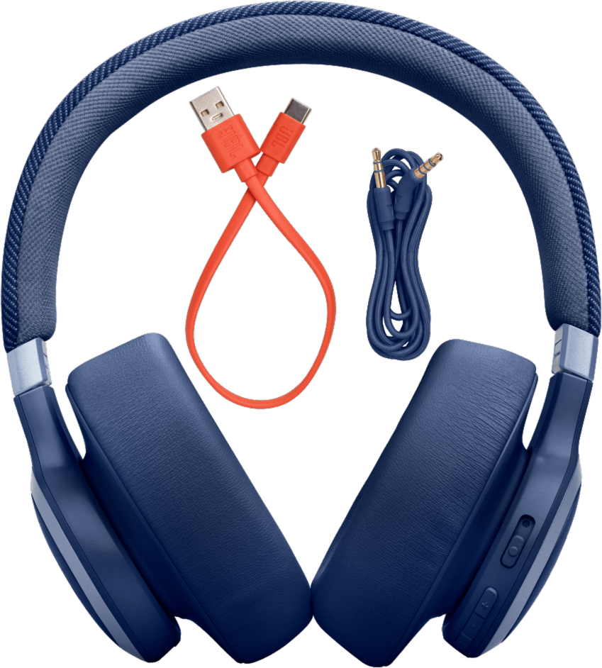 Wireless Over-Ear Headphones With True Adaptive Noise Cancelling