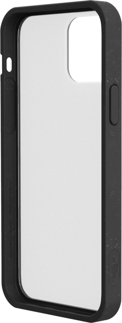 iPhone 12 Mini Compostable Clear Case - Black