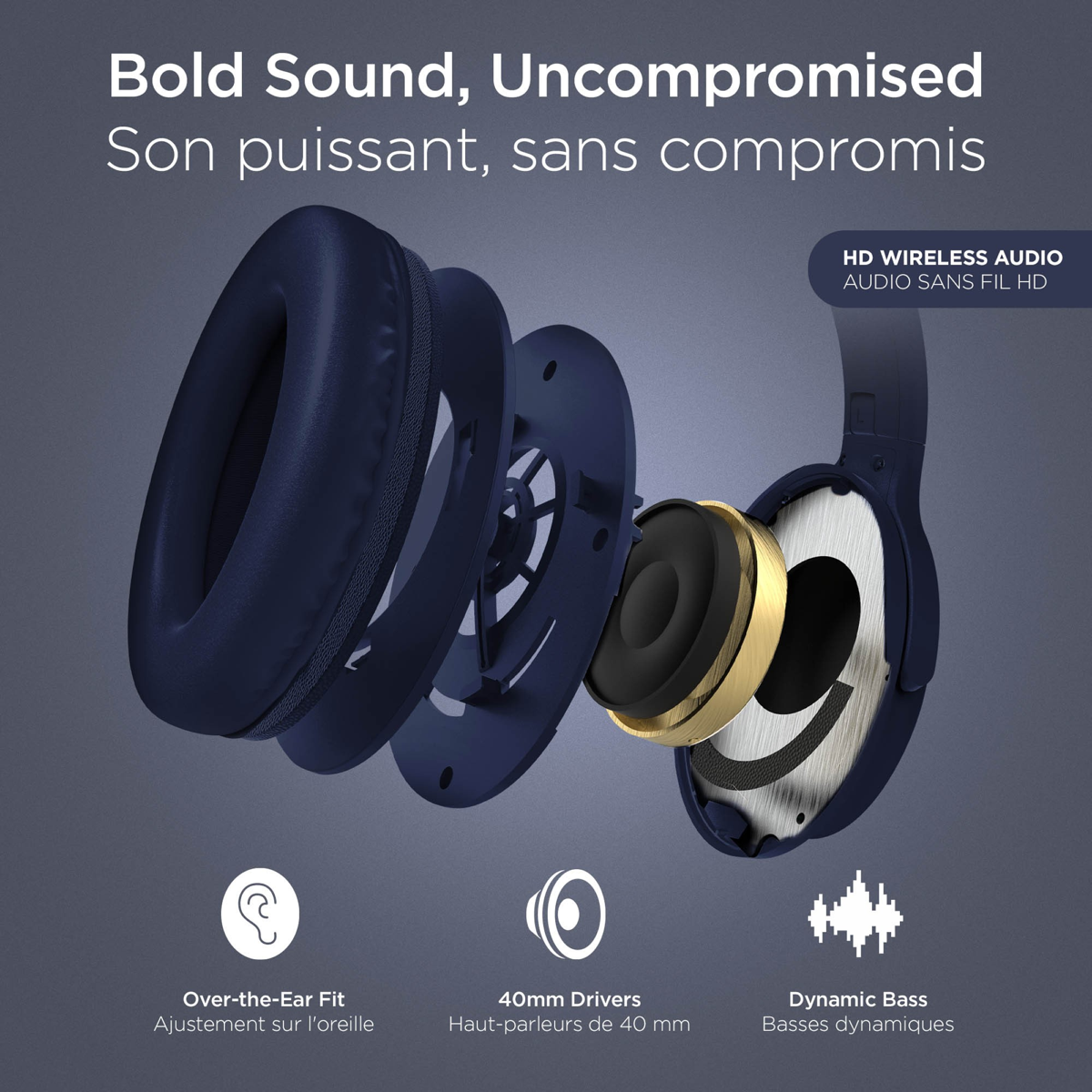 <p>Designed for travel, HyperGear’s Stealth2 ANC Wireless Headphones come with Active Noise technology, powerful stereo drivers, and can easily fold for convenient storage.</p>