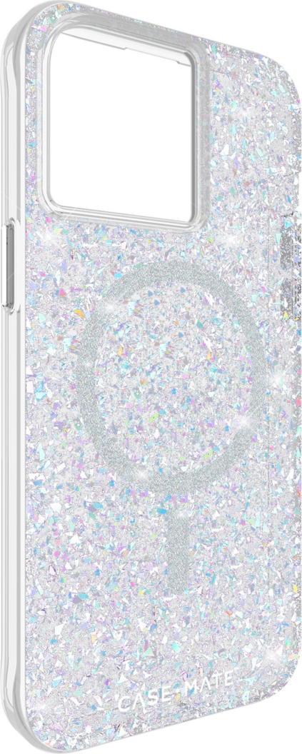 Add a little more glam to your life with the Case-Mate Twinkle case featuring iridescent glitter foil and 12 feet drop protection. Now with MagSafe compatibility!