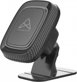 The Axessorize PROMount 2-in-1 Magnetic Car Mount is a compact and powerful magnetic mounting solution that is compatible with any phone model or car. The PROMount 2-in-1 provides a rotating ball joint with 360 degree viewing angles to allow an enhanced view of your phone or GPS device.