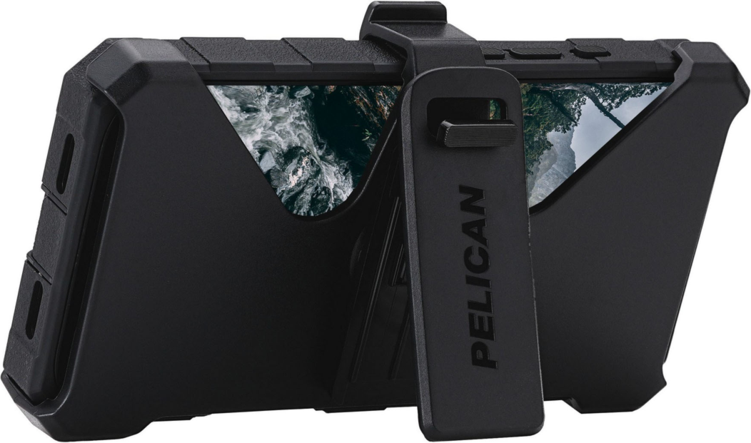 Pelican - Étui Shield MagSafe avec étui ceinture pour Apple iPhone 17 Pro - Fibre de carbone