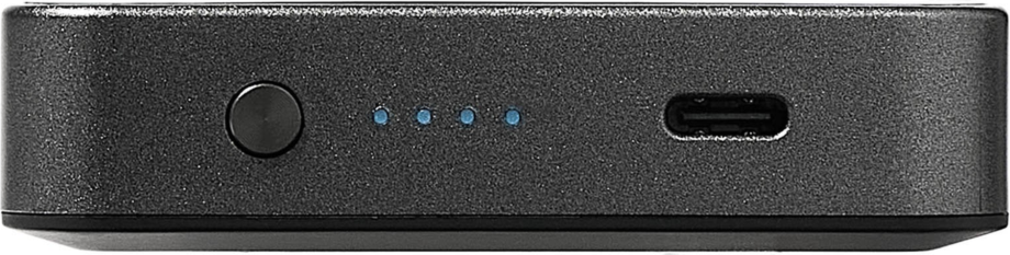 Mophie 10,000 mAh Powerstation Plus AC delivers up to 20W fast charging with an integrated USB-C cable, built-in AC plug, and dual-device charging in one travel-ready design.