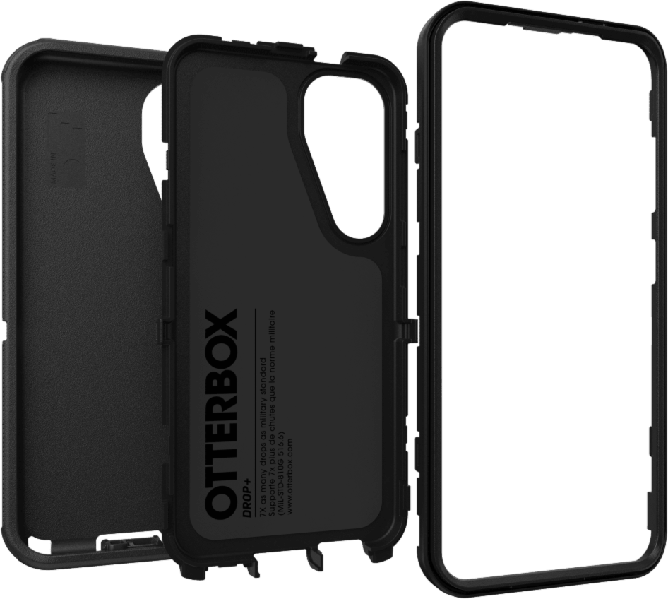 The Defender Series Pro is OtterBox's toughest case, offering rugged, tri-layer protection against harsh drops.