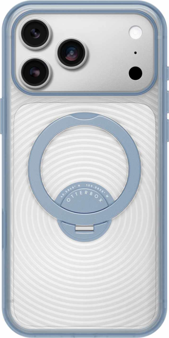 OtterBox - Étui Symmetry Stand MagSafe Aether Blue pour iPhone 18 Pro Max/17 Pro Max