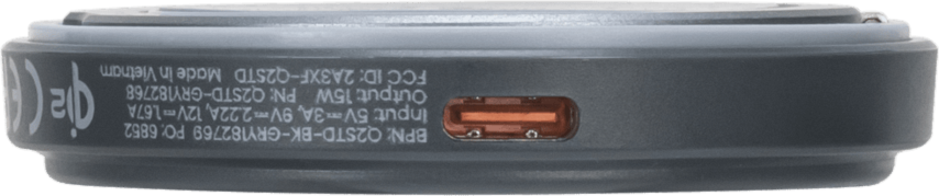 Ventev Q2STDGRY182768 Chargeur Magnétique sans Fil Qi2 de 15W avec Support Argent
