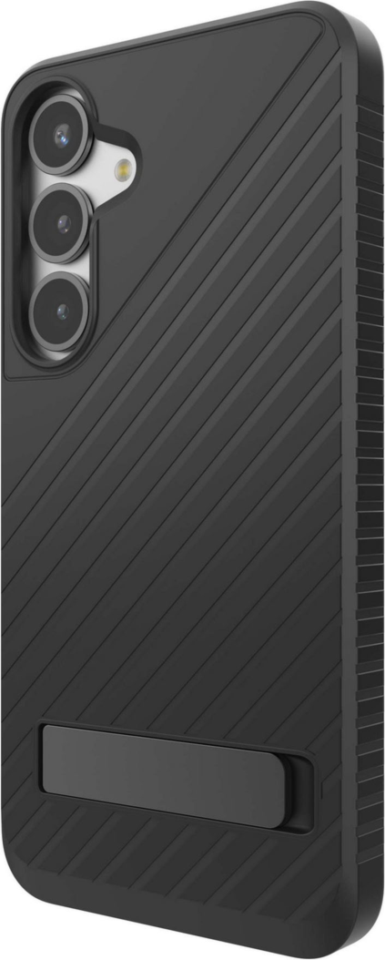 Strengthened with Graphene, ZAGG’s Denali series case with kickstand offers an impressive 16 ft of drop protection.
