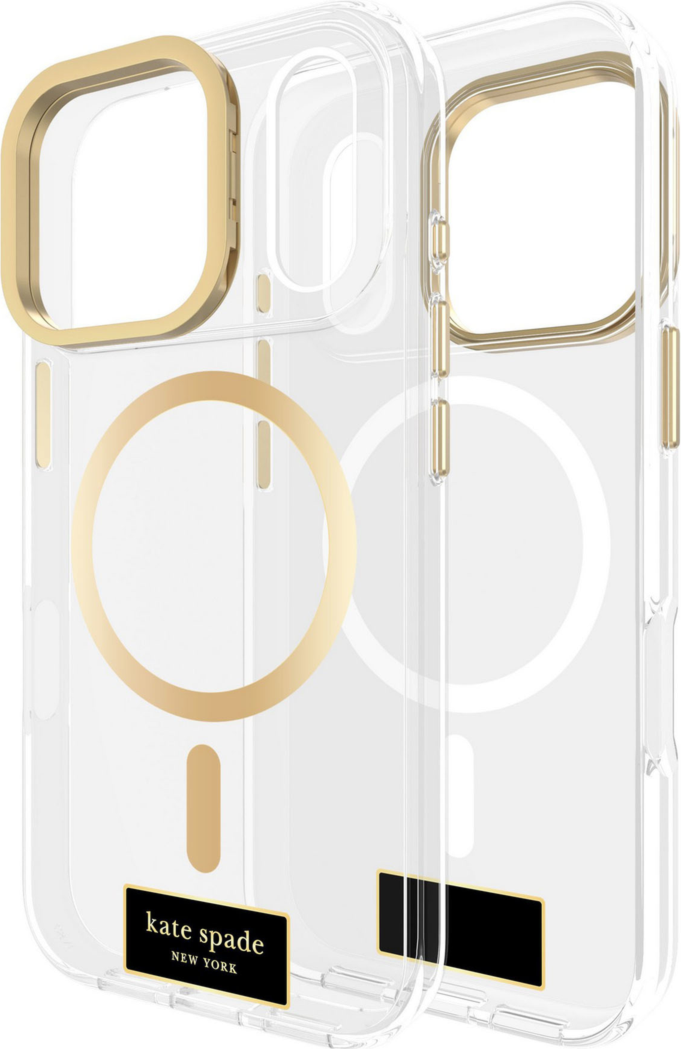 Kate Spade - Protective MagSafe Case with Stand for Apple iPhone 17 Pro - Icon Clear
