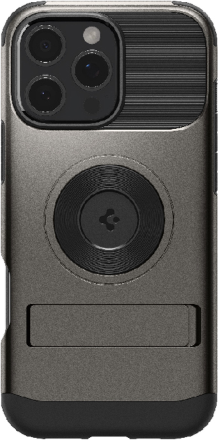 Spigen ACS08033 Étui Slim Armor MagFit Gunmetal pour iPhone 16 Pro Max