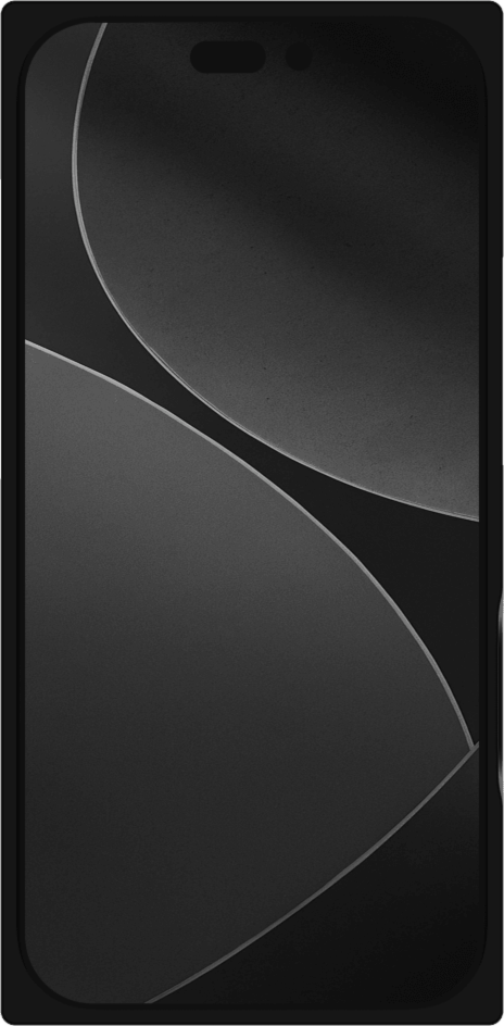 The FLAUNT SQUARE® Faux Leather case offers sleek, chic protection with a patent-pending square design and cushioned corners for enhanced shock absorption, featuring 12ft drop test protection.