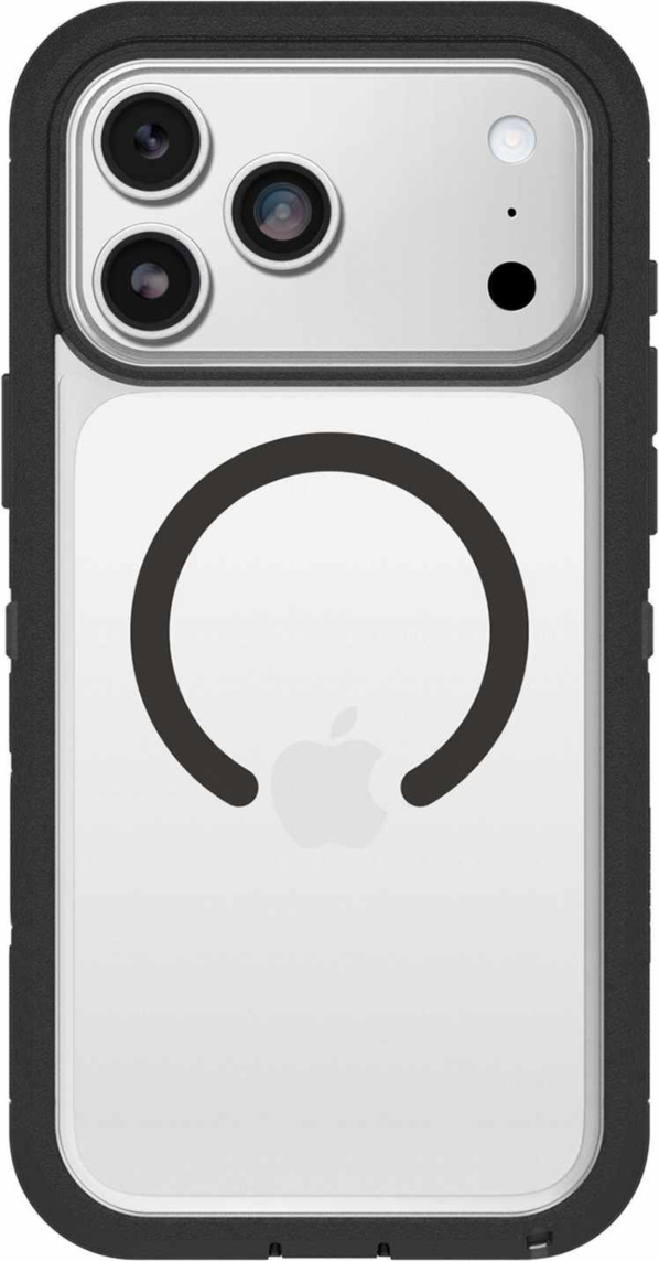 OtterBox - Defender Pro XT Clear MagSafe Case Dark Side for iPhone 18 Pro/17 Pro